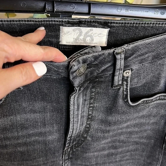 Free People Milkyway High Rise Skinny Jeans size 26 - Picture 4 of 6